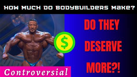 How Much Do Bodybuilders Make Per Show?